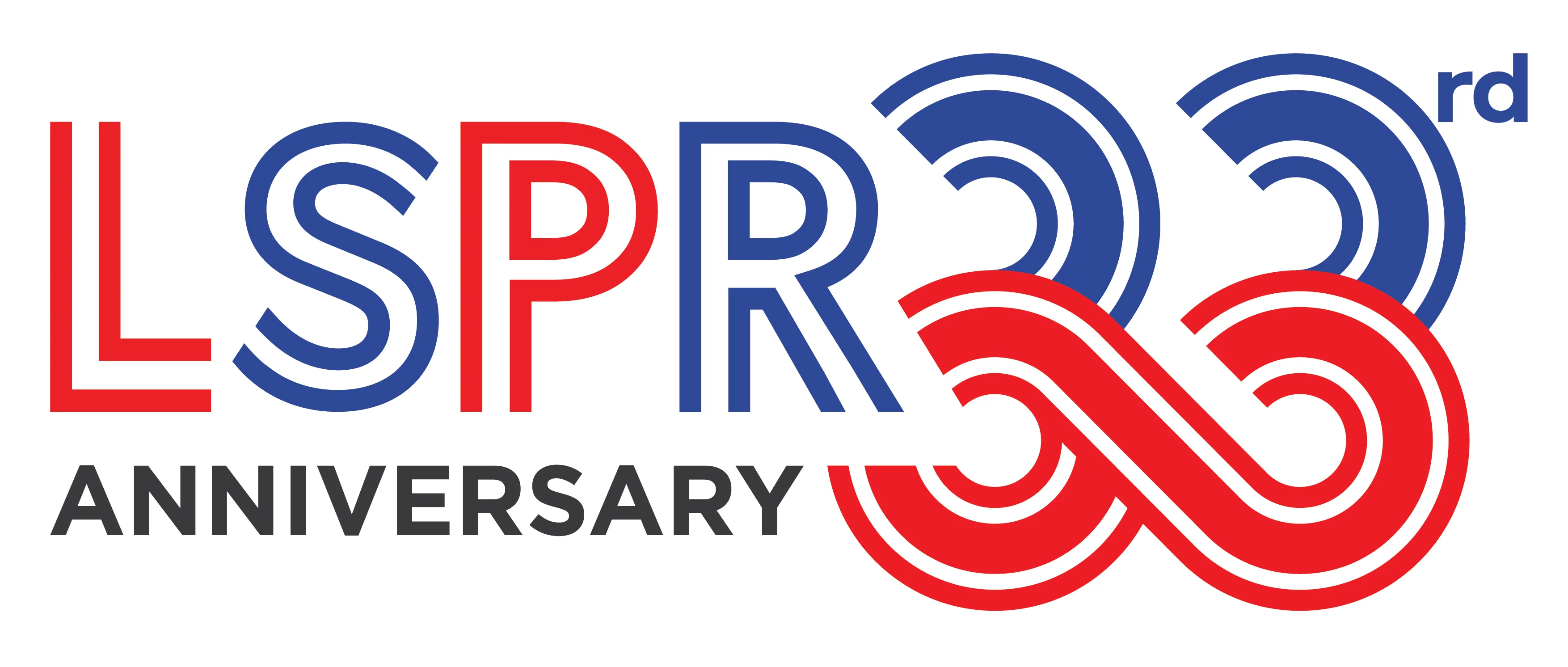 LSPR 33rd Anniversary Logo